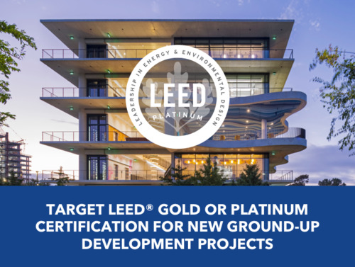 Target Leed Gold or Platinum Certification